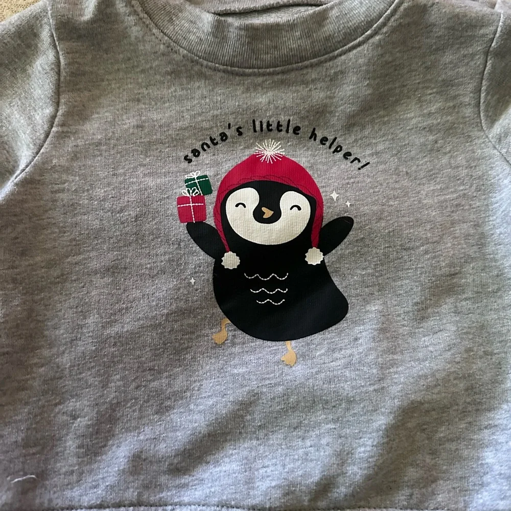 Carter’s Santa’s Little Helper Sweater 9 Months